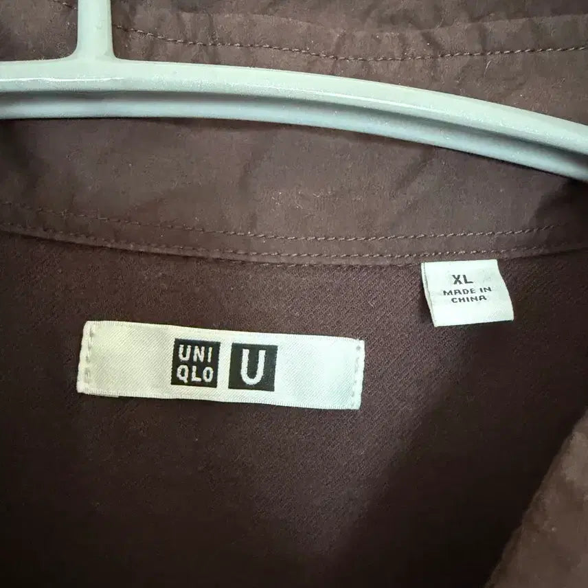 [SOLD OUT] [XL] 유니클로 U 브라운 셔츠