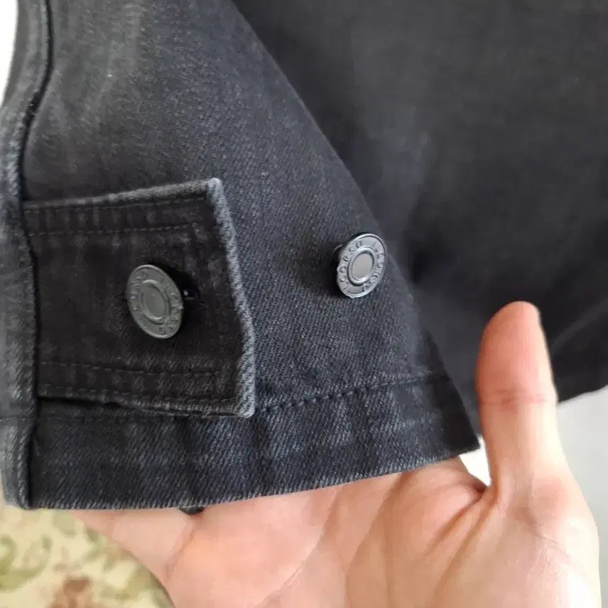 [BUNJANG] Ilcorso Black Denim Trucker Jacket / 시착만 해본 일꼬르소 블랙데님 트러커자켓 초특가