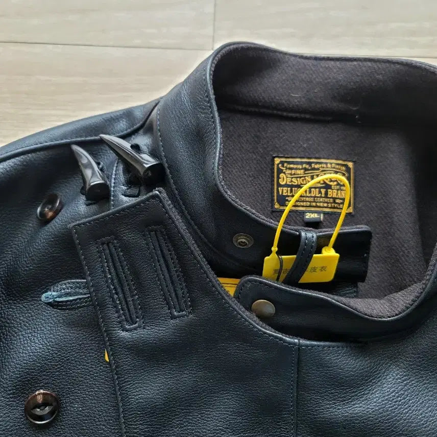 [BUNJANG] Veluokldly Swedish Military Motorcycle Leather Jacket / veluokldly 스웨덴군 모터사이클 가죽자켓 팝니다 중홀랜드