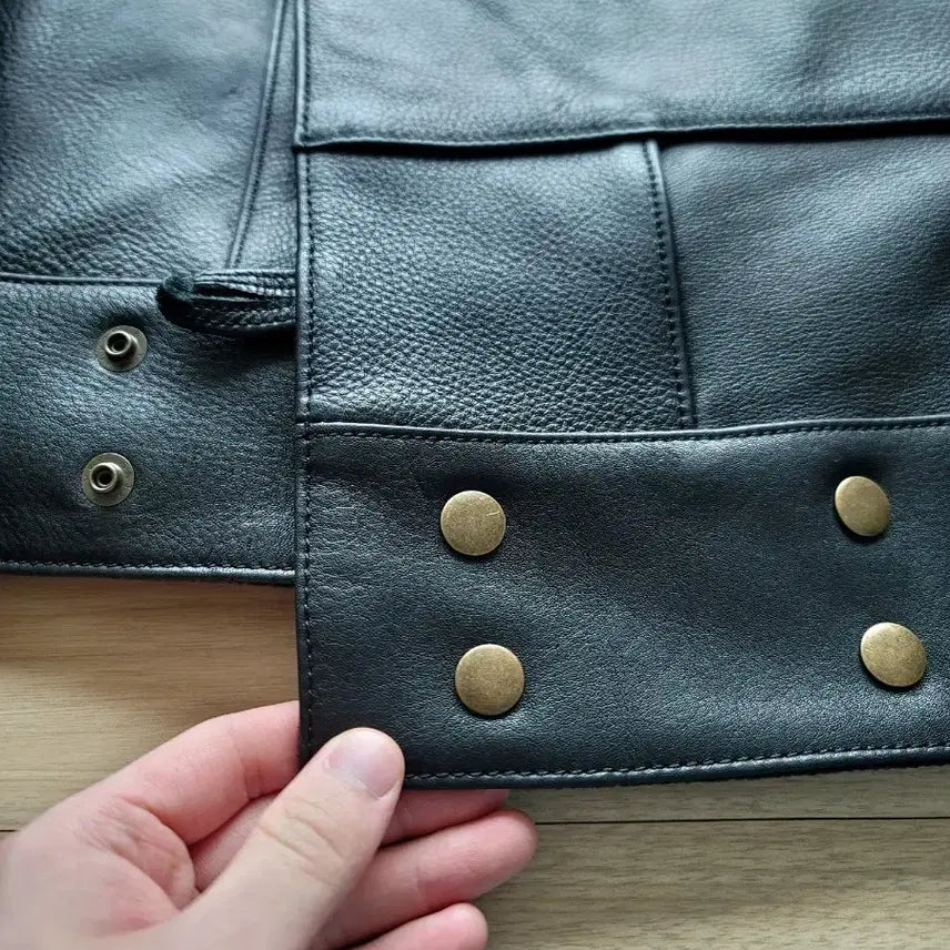 [BUNJANG] Veluokldly Swedish Military Motorcycle Leather Jacket / veluokldly 스웨덴군 모터사이클 가죽자켓 팝니다 중홀랜드