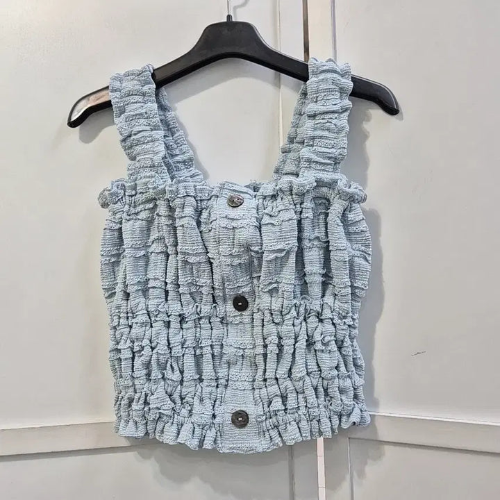 [BUNJANG] LeeSobee Tank Top & Ruffle Mini Skirt Set / 이소비 나시탑&캉캉스커트 셋업