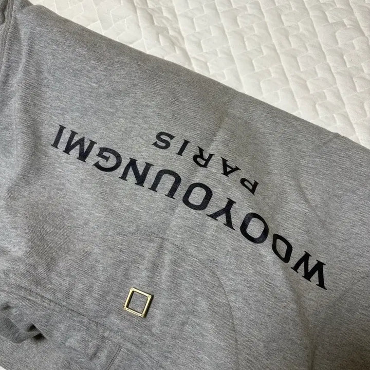 [BUNJANG] Wooyoungmi Gray Hoodie / 우영미 그레이 후드티