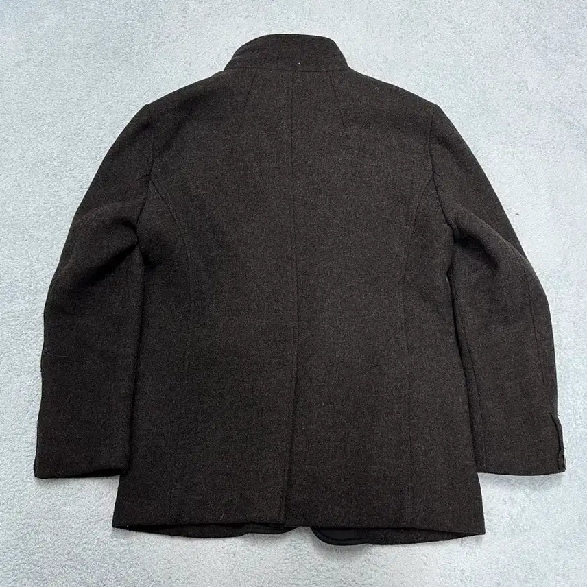 [BUNJANG] Corneliani Men's Dark Gray Hidden Button Jacket / 꼬르넬리아니 남성 다크그레이 히든버튼 자켓