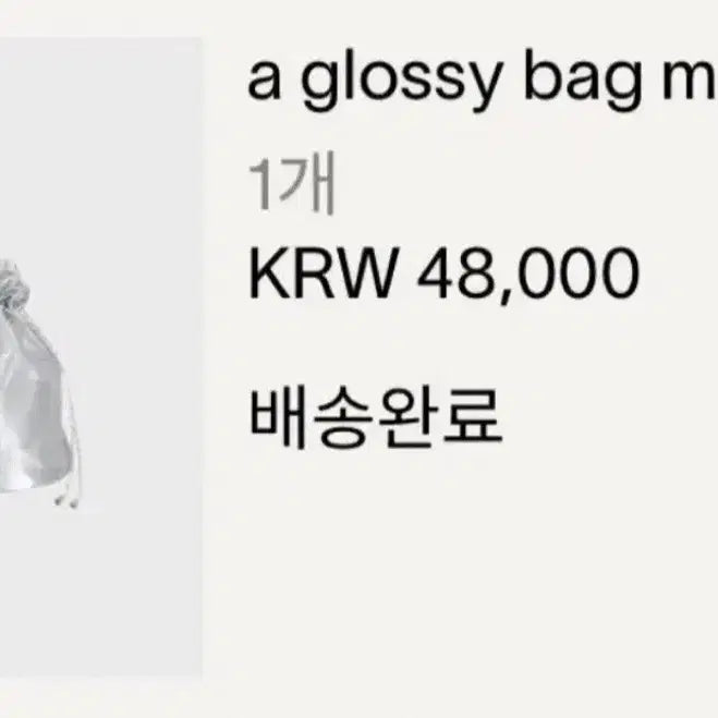 [BUNJANG] Haag Glossy Bag Mini / 헤이그 Haag 글로시백 미니