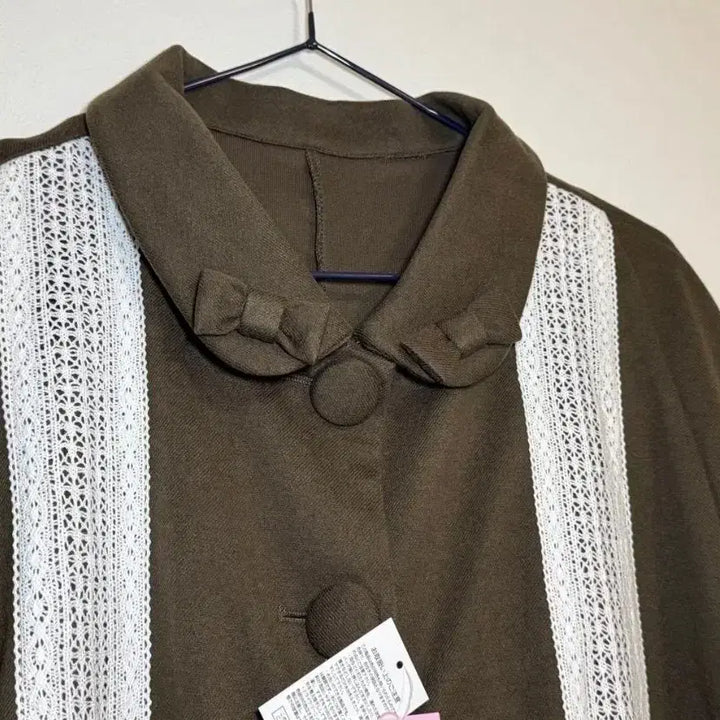 [BUNJANG] Latte Gyaru Cape Coat / 양산형지뢰계 케이프 코트 망토 자켓 라떼갸루