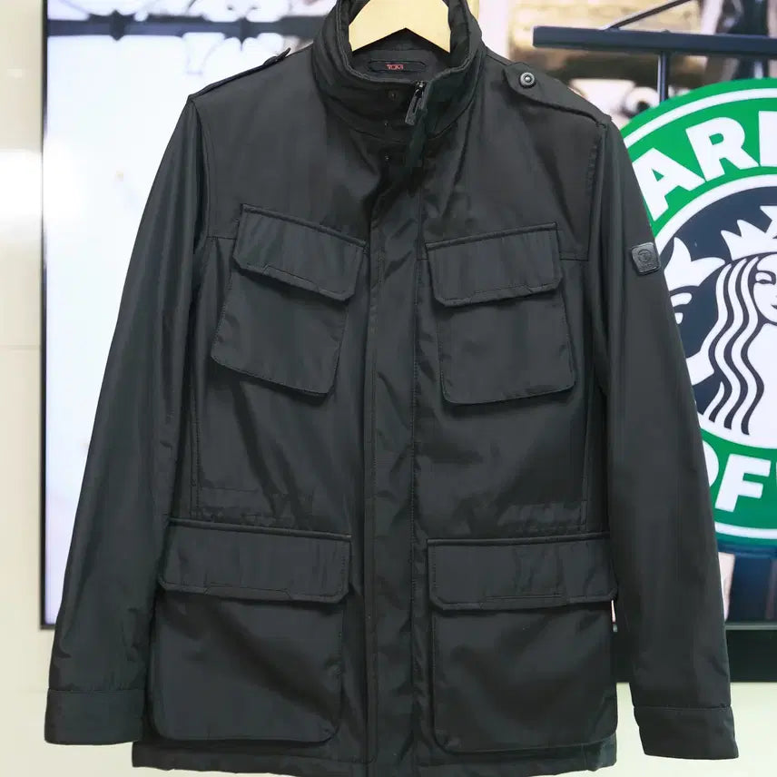 [BUNJANG] TUMI T-Tech Black Tech Jacket / 튜미는 원단이 반칙이여 남자 블랙 테크 자켓