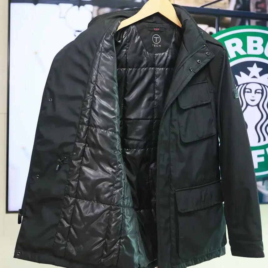 [BUNJANG] TUMI T-Tech Black Tech Jacket / 튜미는 원단이 반칙이여 남자 블랙 테크 자켓