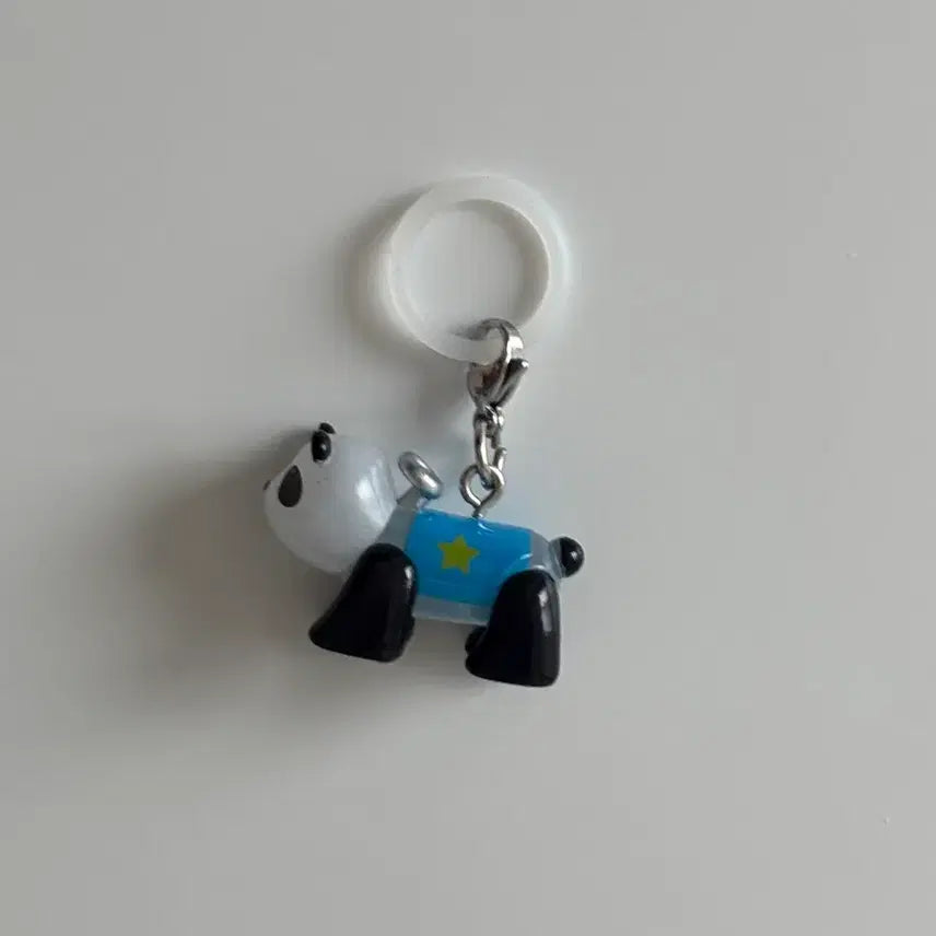 [BUNJANG] Bandai Panda Yu-shi Mejiroshi Keyring Doll / 반다이 판다 유원지 메지루시 키링 인형 유우시