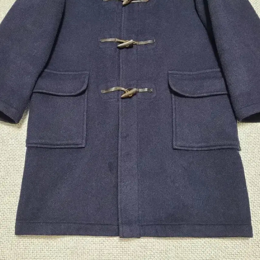 [BUNJANG] Navy Gloverall Duffle Coat / 네이비 글러버올 더플코트