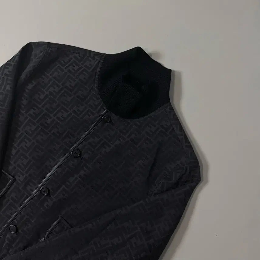 [BUNJANG] Fendi FF Logo Bomber Jacket / [52/당일출고]펜디 FF로고 봄버 자켓