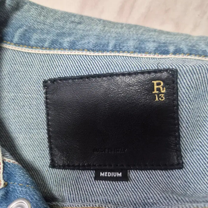[BUNJANG] R13 Denim Jacket / R13 데님 청자켓 워싱 데님 자켓
