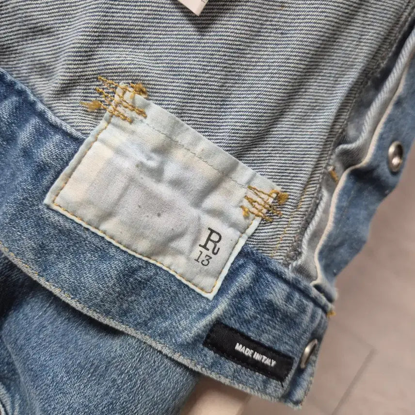 [BUNJANG] R13 Denim Jacket / R13 데님 청자켓 워싱 데님 자켓