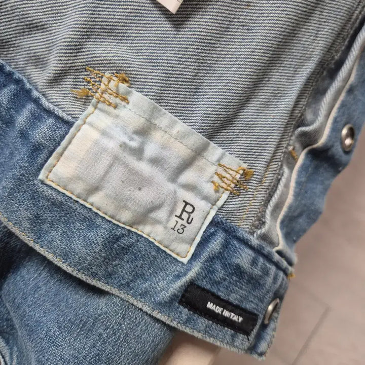 [BUNJANG] R13 Denim Jacket / R13 데님 청자켓 워싱 데님 자켓