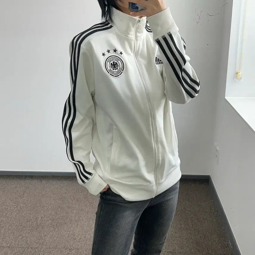 [BUNJANG] Adidas Beckenbauer White Jersey / Adidas 아디다스 독일 베켄바우어 화이트 져지