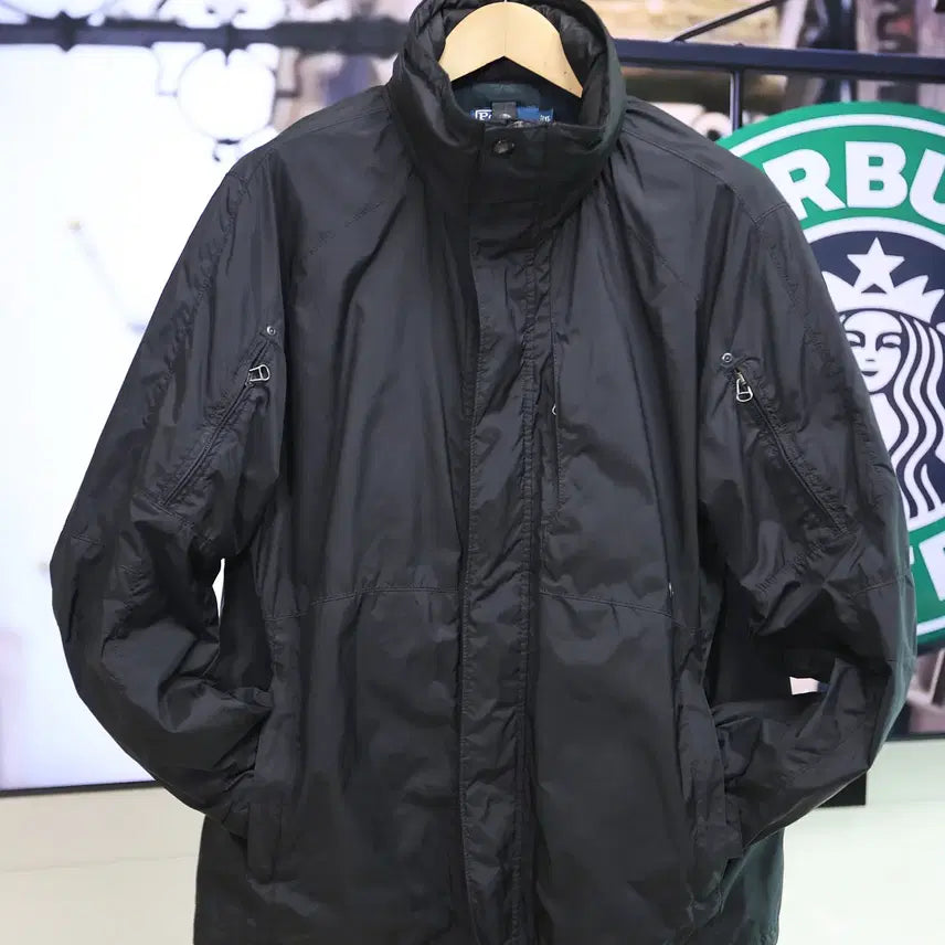 [BUNJANG] Polo Ralph Lauren Black Nylon Blend Outerwear XL / 폴로 랄프로렌 XL 블랙 아우터