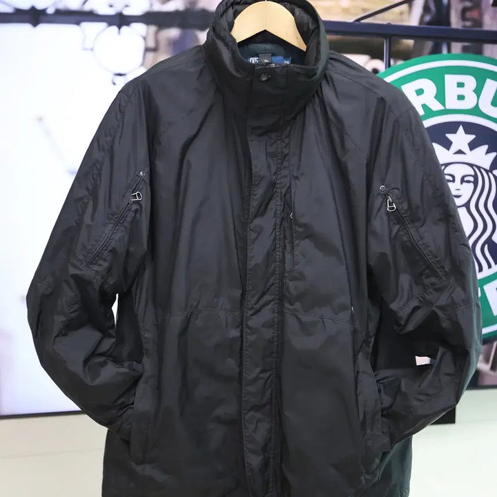 [BUNJANG] Polo Ralph Lauren Black Nylon Blend Outerwear XL / 폴로 랄프로렌 XL 블랙 아우터