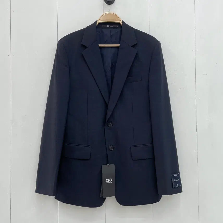 [BUNJANG] ZIO SONGZIO Dark Navy Two-Button Single Jacket / 지오송지오 다크 네이비 투버튼 싱글 자켓