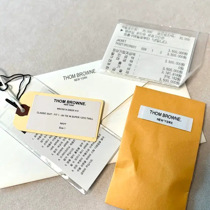 [BUNJANG] Thom Browne Navy Wool Blazer Jacket / (새상품/백화점판/1사이즈) 톰브라운 금장 네이비 울 블레이저 자켓