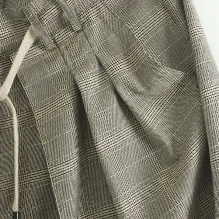 [BUNJANG] Moin Unisex Checkered Pants / Moin 베기 체크 팬츠/unisex