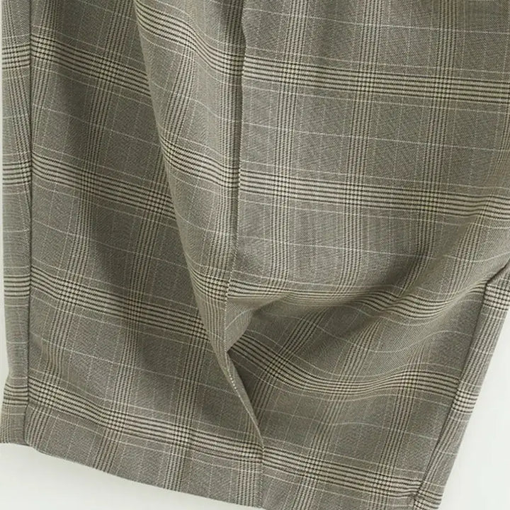 [BUNJANG] Moin Unisex Checkered Pants / Moin 베기 체크 팬츠/unisex