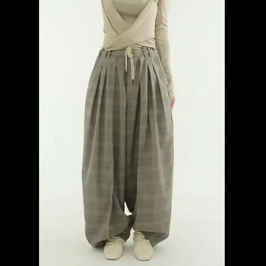 [BUNJANG] Moin Unisex Checkered Pants / Moin 베기 체크 팬츠/unisex