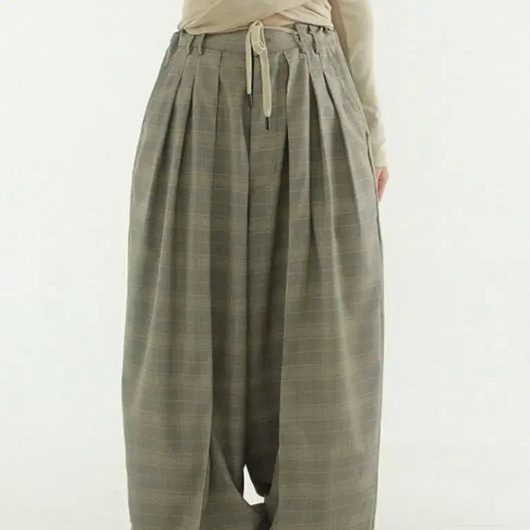 [BUNJANG] Moin Unisex Checkered Pants / Moin 베기 체크 팬츠/unisex