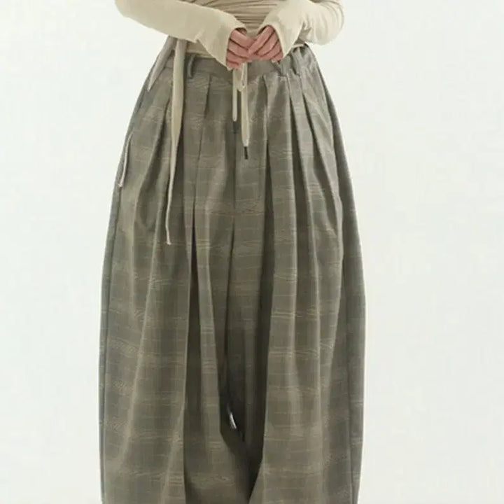 [BUNJANG] Moin Unisex Checkered Pants / Moin 베기 체크 팬츠/unisex