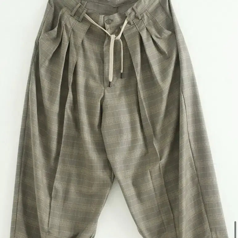 [BUNJANG] Moin Unisex Checkered Pants / Moin 베기 체크 팬츠/unisex