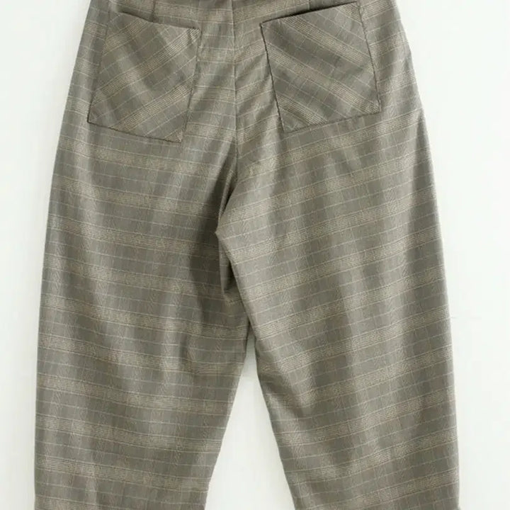 [BUNJANG] Moin Unisex Checkered Pants / Moin 베기 체크 팬츠/unisex