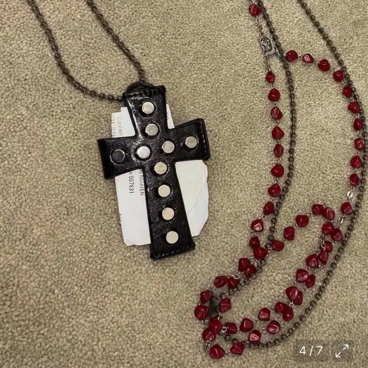 [BUNJANG] Sculptor Cross Card Wallet / 스컬프터 십자가 카드 지갑