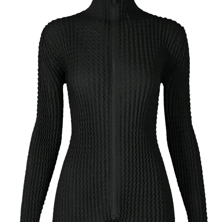 [BUNJANG] Issey Miyake Sponge Cardigan Black / 이세이미야케 스폰지가디건 블랙