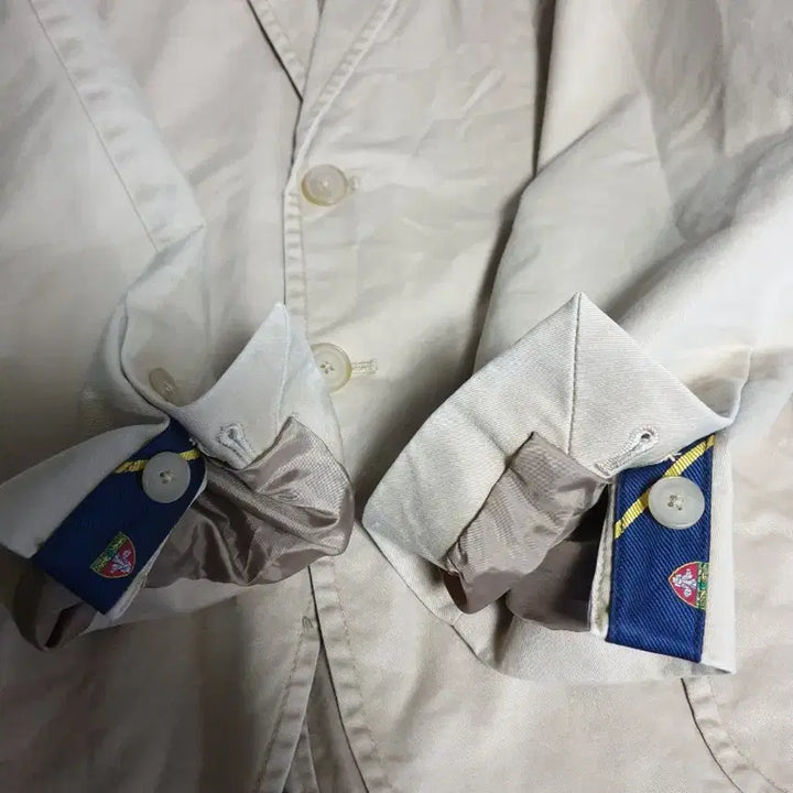 [BUNJANG] Polo Ralph Lauren Classic Chino Blazer Beige (M) / (소매 레터링) 폴로랄프로렌 클래식 치노 코튼 블레이저 베이지 (M)