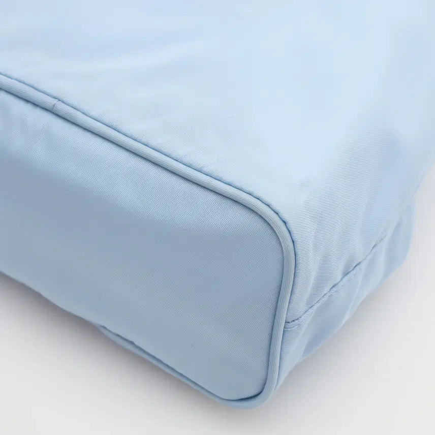 [BUNJANG] Prada Saffiano & Re-Nylon Mini Backpack Sky Blue / 프라다 사피아노 & 리나일론 백팩 미니 스카이블루