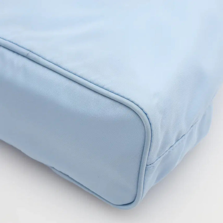 [BUNJANG] Prada Saffiano & Re-Nylon Mini Backpack Sky Blue / 프라다 사피아노 & 리나일론 백팩 미니 스카이블루