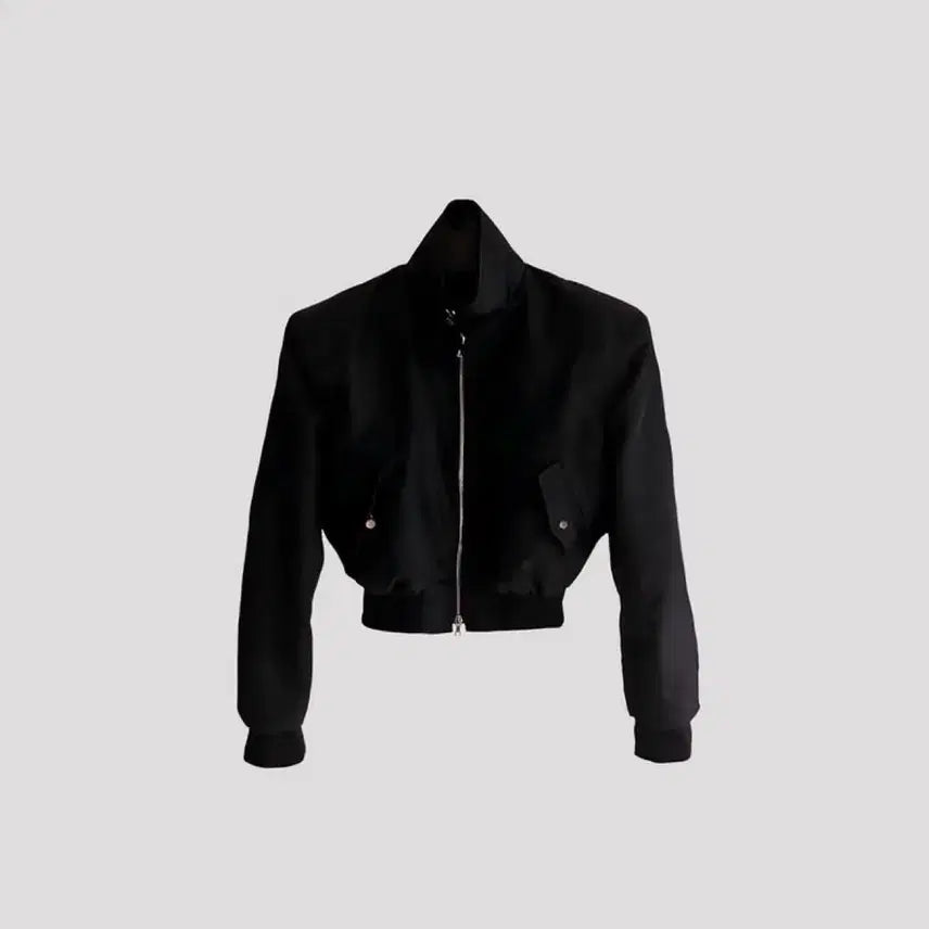 [BUNJANG] Ourglass Cropped Bomber Jacket / Ourglass 아워글라스 크롭 봄버 자켓