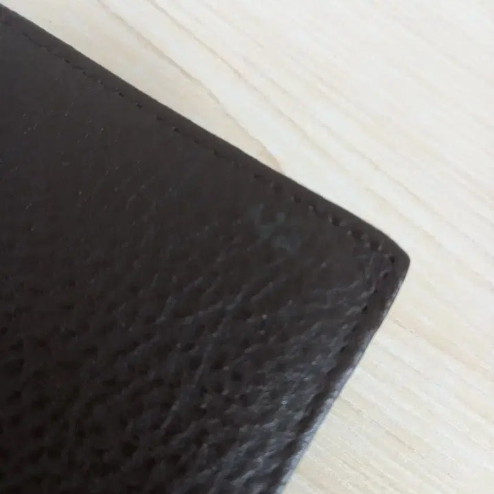 [BUNJANG] Dark Brown Leather Bifold Wallet / 새상품>반지갑/중지갑, 다크 브라운