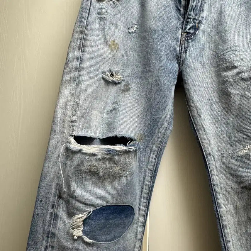 [BUNJANG] Anselm Wism Denim Jeans / 안셀름 wism 별주 데님 1사이즈