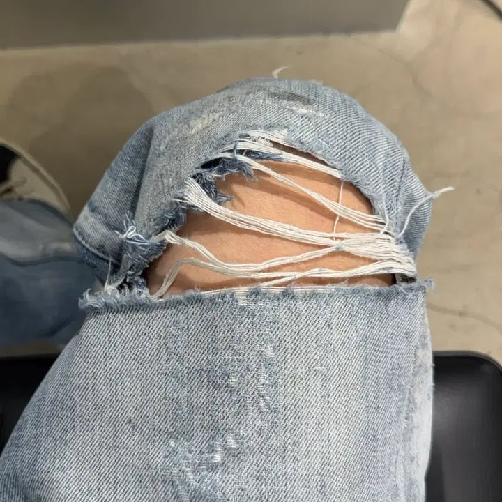 [BUNJANG] Anselm Wism Denim Jeans / 안셀름 wism 별주 데님 1사이즈