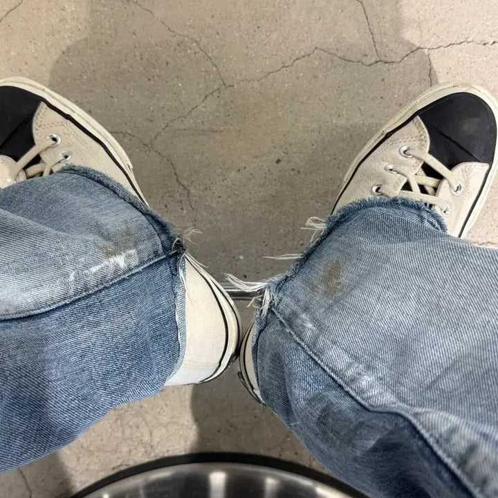 [BUNJANG] Anselm Wism Denim Jeans / 안셀름 wism 별주 데님 1사이즈