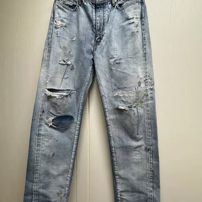 [BUNJANG] Anselm Wism Denim Jeans / 안셀름 wism 별주 데님 1사이즈