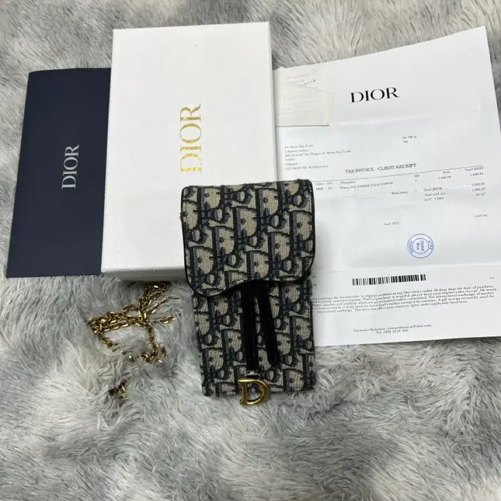 [BUNJANG] Dior Oblique Saddle Phone Holder Bag / 디올 오블리크 새들 폰 홀더백