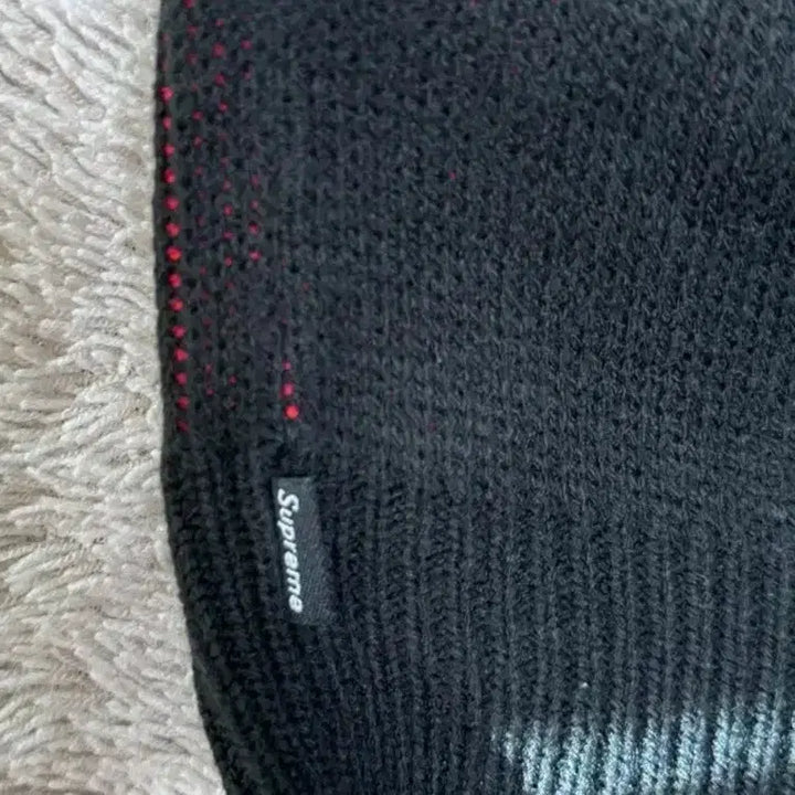 [BUNJANG] Supreme x Thrasher Knit Sweater Black / 슈프림 x 트레셔 니트 블랙