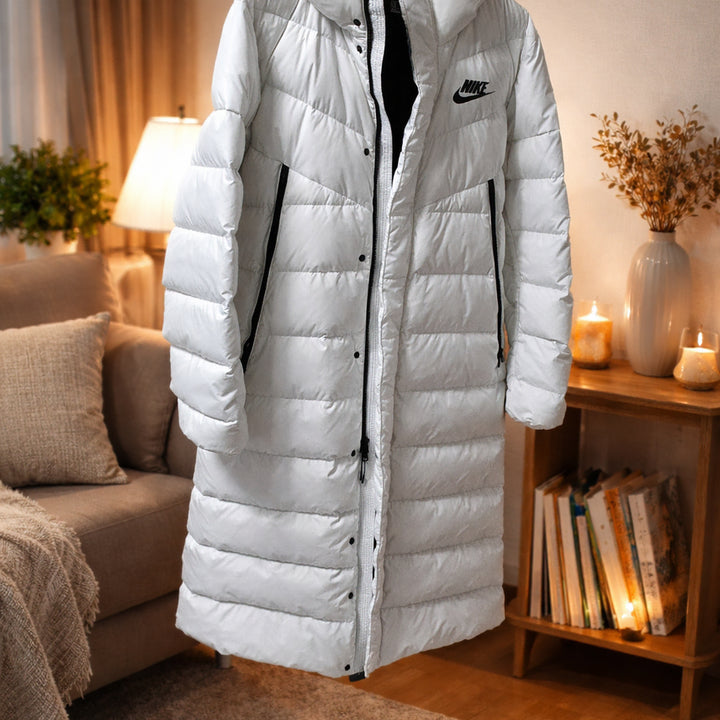 [BUNJANG] Nike Long Padded Coat / 나이키 정품 가볍고 포근한 롱패딩