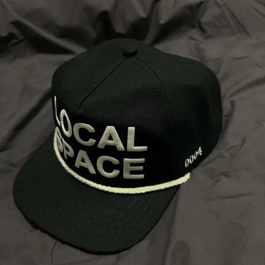 [BUNJANG] Local Space Cap Black / 로컬스페이스 캡 local space cap black