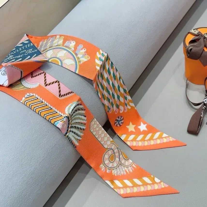 [BUNJANG] Hermès Silk Twilly Scarf / 에르메스 실크 스카프