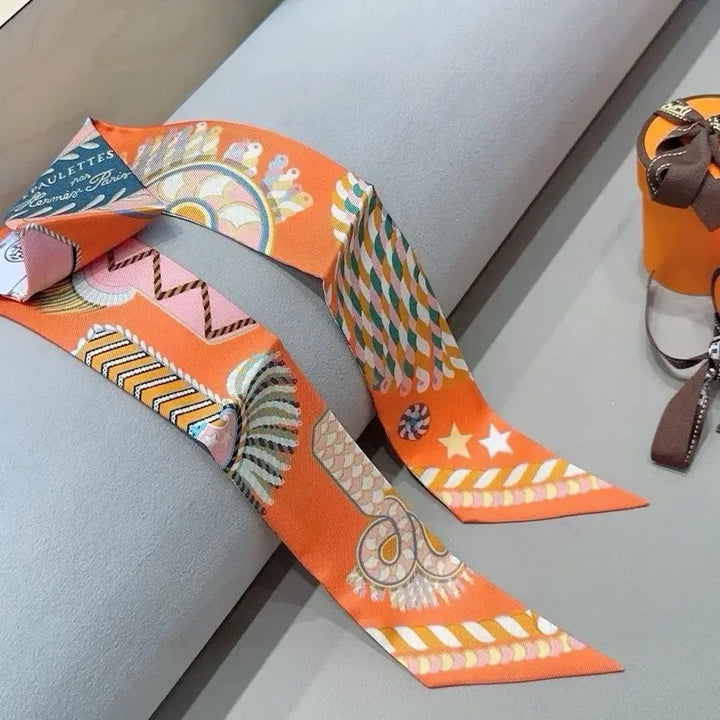 [BUNJANG] Hermès Silk Twilly Scarf / 에르메스 실크 스카프