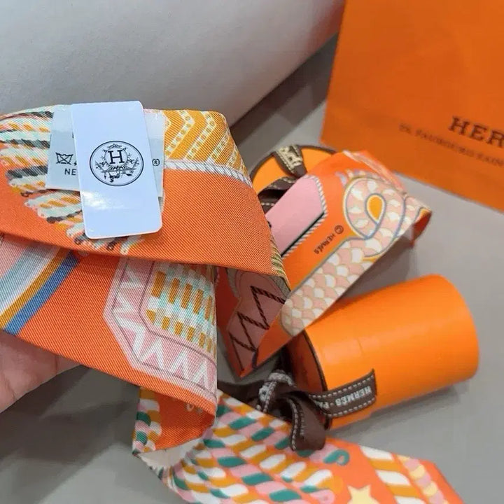 [BUNJANG] Hermès Silk Twilly Scarf / 에르메스 실크 스카프