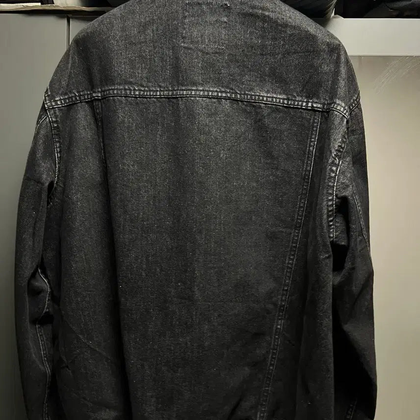 [BUNJANG] Espionage Denim Jacket Black / 에스피오나지 데님자켓 블랙