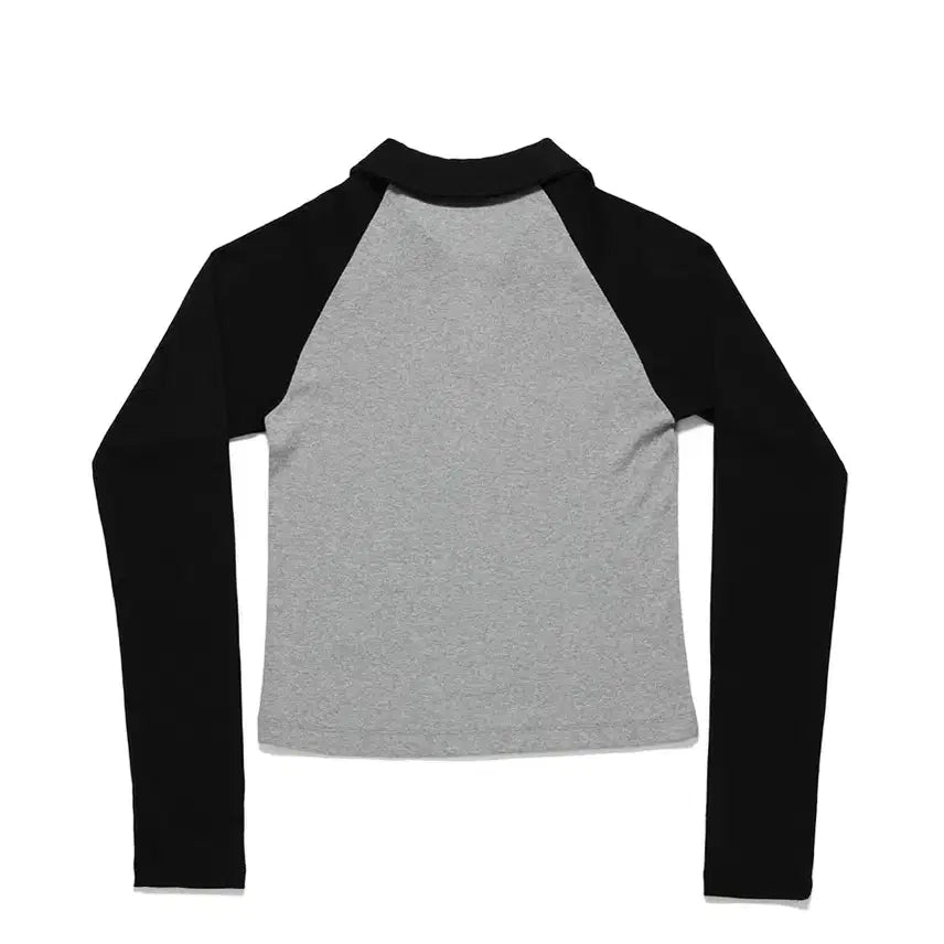 [BUNJANG] LLL Design Studio Open Neck Raglan Long Sleeve / 엘엘엘디자인스튜디오 오픈넥 레글런 롱슬리브
