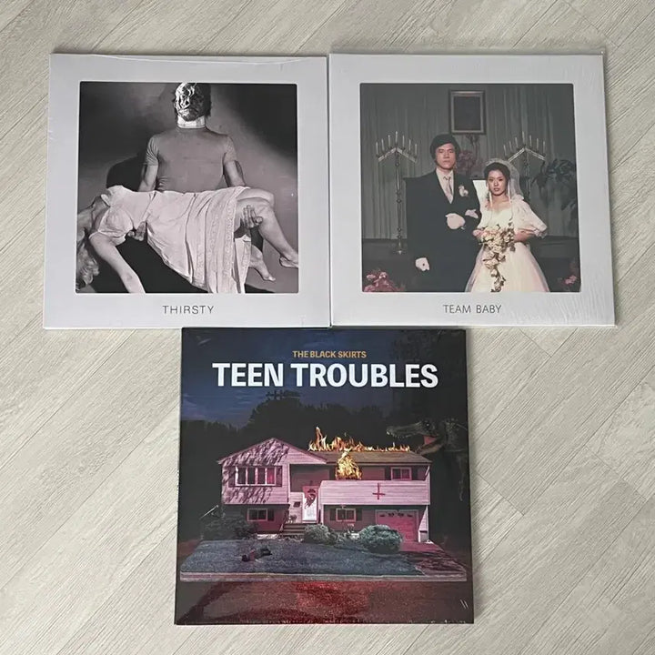 [BUNJANG] The Black Skirts LP Bundle Set / 검정치마 LP 3종 일괄판매